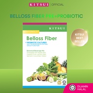 [NEW] KITSUI Belloss Pre + Probiotic 15''s x 12g - Halal Detox Fiber Drink |   Constipation |   Preb