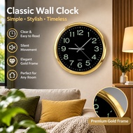 [Luminous Wall Clock with Night Light Clock Glow In The Dark Hotel Cafe IVLM XP1K] D9AB YCXY S4KC IL
