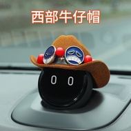 Weilai Car nomi Hat Robot Cowboy Handmade diy Car Interior Decorations es6 es8 Head Western Cowboy