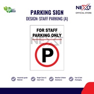 Parking Sign | Sticker on Board | Reserved Parking / Visitor Parking / Staff Parking / Customer Park