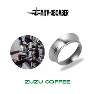 MHW-3BOMBER Espresso Coffee Dosing Funnel Compatible 58mm Portafilter Stainless Steel Coffee Dosing 