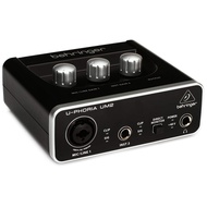 (Used) Behringer 2-input 2-output USB audio interface, black, 1-Channel UM2 U-PHORIA (Direct from Ja