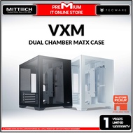 Tecware VXM Dual Chamber MATX Case | Tempered Glass Version
