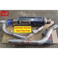 CJ IPOH TS4/TS5/TS6 EXHAUST RACING HONDA RS RS150