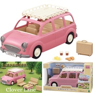 Sylvanian Families Picnic Van Wagon Car Doll House Accessories Miniature Toys