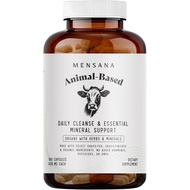 MENSANA Daily Cleanse & Liver Support Supplement with Milk Thistle, Dandelion Root, Grass Fed Beef O