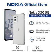 Nokia X30สมาร์ทโฟน8GB + 256GB | ดิสเพลย์ AMOLED 6.43 "| แบตเตอรี่4200Mah | Snapdragon 695 5G