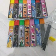 2.0mm character mechanical pencil refill 2.0mm mechanical pencil refill/ lead pencil refill/