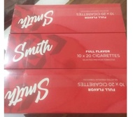 PTR Rokok Smith Merah Silver 1 Slop isi 10 Bungkus