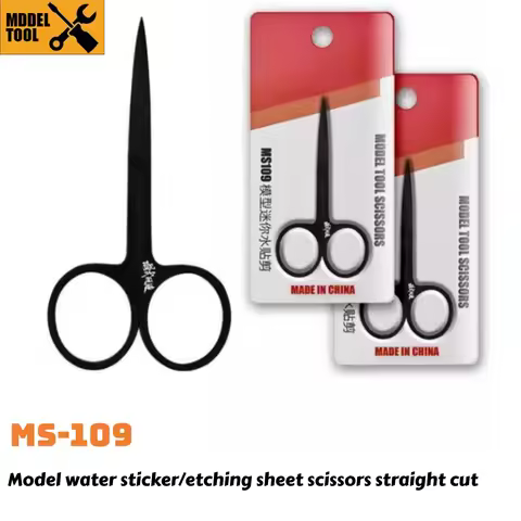 MSWZ MS109 Model Tools Scissors Etched Sheet Parts Decal Cutting Tools for Modeler Hobby Building DI