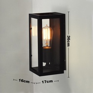 Retro Industrial Style Wall Lamp American Country Restaurant Hallway Bedside Lamp Loft Bar Net Cafe