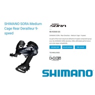 SHIMANO SORA 9 SPEED - Rear Derailleur 9 - RD-R3000-GS - Medium Cage - 9-speed