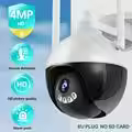 8mp 4k 8mp Smart Wireless Wifi Ptz Camera 8x Digital Zoom Ai Body Detection Camera Iptv Security Pro