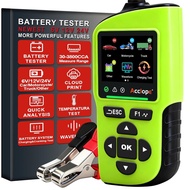 BT90 PRO 2-360Ah Battery Tester with Cloud Printing, 30-3800 CCA, 6V/12V/24V Digital Analyzer, SOH/S