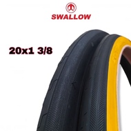 Swallow Outer Tires 20x1 3/8 20+ 451 22 Suitable For Folding Bikes, Minion Etc