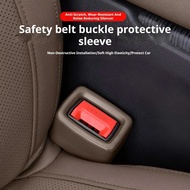 For BYD Tang EV600 Han EV Yuan PLUS ATTO 3 Song Pro MAX DMI Car Safety Belt Buckle Holder Silicone C