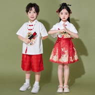 4-15Y Kids Cheongsam,,CNY Baby Girls Cheongsam Dress, Boy Hanfu,CNY Baby Girls Dress,Chinese New Yea