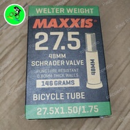 ban dalam maxxis 27.5 x 1.50 / 1.75 AV 48mm ban sepeda mtb