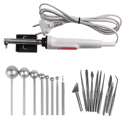 DIY Fabric Flower Making Tool Set Artificial Flower Ironing Machine Ironing Tool for Crafting Home D