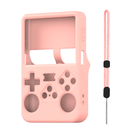 R36S Silicone Case Handheld Game Console Silicone Protective Cover Anti-Scratch Storage Box Soft She