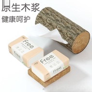 Pack Paper Log Whole Box Household Wet Water Tissue Napkin Facial Tissue Moon Half Curved Paper SPB7