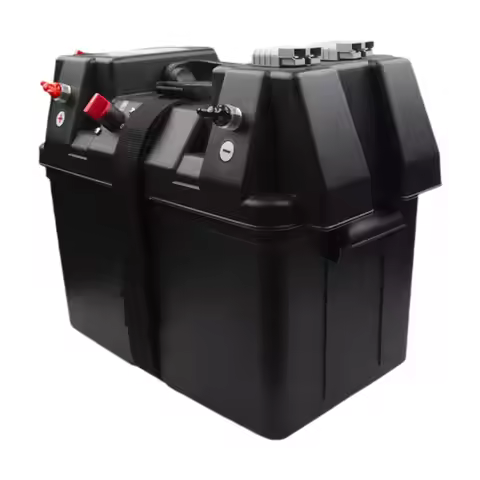 Battery Box Outdoor Battery Box Battery Storage Portable Multifunctional for