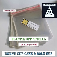 OPP PLASTIC 14 X 14 cm - Opp plastic 14x14 seal