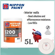 Nippon 5200 Interior wall sealer 5L & 20L primer undercoat | Wall protection | Nippon Paint Sealer