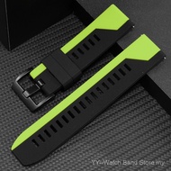 20/22mm Premium Waterproof Silicone Watch Band Flexible Durable Sports Style Watch Accessories For S
