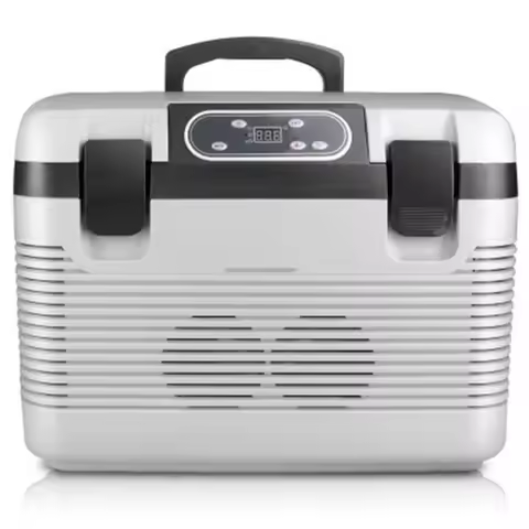 Freezer 19L Mini Car Refrigerator Freeze Heating DC12-24V/AC220V Fridge Compressor For Home Picnic R