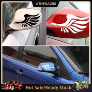 1 Pair Wing Style Car Truck Rearview Mirror Decal Reflective Sticker Decoration