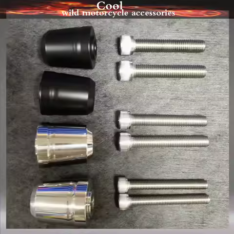 Motorcycle Stainless Steel Handlebar Grips Bar Ends Cap Plug For BMW G310GS G310R C400X C400GT HP2 H