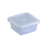 [50PCS] SQ250 / SQ350 / SQ450 Square Plastic Food Container
