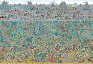 Where's Wally? M81-731 1000-Piece Jigsaw Puzzle, Diver in Deep Sea, Micropiece, 10.2 x 15.0 inches (