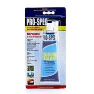 PRO-SPEC SILICONE SEALANT ALL PURPOSE WHITE / CLEAR 75G