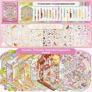 DIY 3D Sticker House Scenery Crafting Stickers