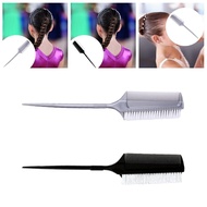 [whfashionkk] Smoothing Brush Highlighting Comb Tail Comb Professional Sectioning Hair