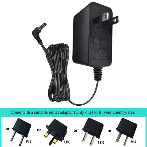 OEM 3YE 12V 1A 10ft Long Power Cord for Levoit Core Mini Mini-P Air Purifier LAP-C161-WUS LAP-C161-K