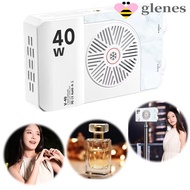 GLENES RGB LED Camera Light, 40W 2800-9000K Mini LED Video Lamp, Compact High Power 4400mAh Battery 