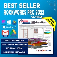 RockWare RockWorks 2022 Full Version Software Program membuat peta geoteknik 2D dan 3D