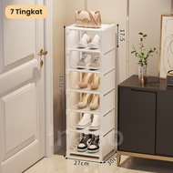 Inaso Rak Sepatu Susun Serbaguna Portable Rak Kabinet Tempat Penyimpanan Sendal Storage Organizer Mi