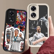 J-4 Cristiano Ronaldo Soft Case for OPPO A38 A18 A60 A58 A17 Cover