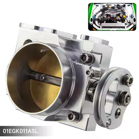 Throttle Body 2.75" 70MM For Subaru Impreza GDA GDB WRX STI VERSION 7 8 EJ20 EJ25 Engines TURBO 01-0