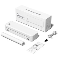 Portable A4 Printer Mobile Office Business Trip Student Thermal Sensitive Inkless Printing Tattoo Pr