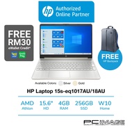 HP Laptop / Notebook (Athlon Silver 3050U/4 GB/256 GB/AMD Radeon/W10) 15S-EQ1017AU / 15S-EQ1018AU