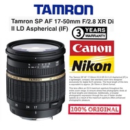 (New) Tamron 17-50mm F/2.8 XR Di II (IF) Original for Canon & Nikon (3 years warranty)