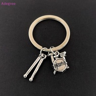 Adegree Drum  Music Lovers Ro Bapa Pendant Band Kit Drum Keychain Bapa Keychain