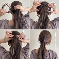 Jepit Rambut Sanggul - Ikat Rambut Capit Plastik Korea