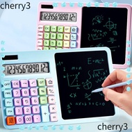 CHERRY Scientific Calculator, With LCD Writing Board Dual Power Supply  Calculator,  Large LCD Displ