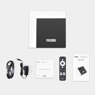 MECOOL KM7กล่องทีวี PLUS 2GB DDR4 16GB 11ได้รับการรับรองจาก Google 4K Amlogic HDR10 2.4G/5G WIFI กล่